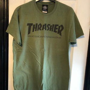 Military Green Thrasher Tee